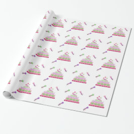 Prinsessentaart en toverstokken cadeaupapier