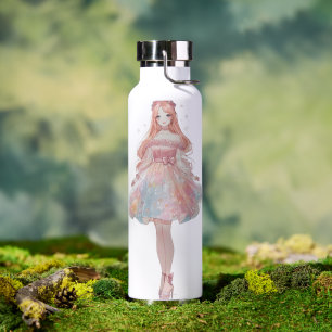Prinsessenwaterfles Elegante Sprookjes-Inspirati Waterfles