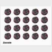 prinsesstickers ronde sticker (Vel)