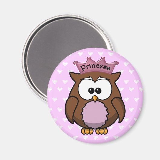 prinsesuil magneet (Voorkant / Achterkant)