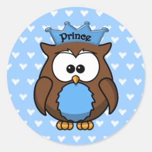 prinsuil ronde sticker