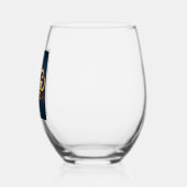 print Abeer naam op glas (Links)