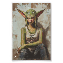 Print Aliens Exist Foto Afdruk