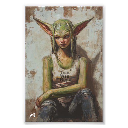 Print Aliens Exist Foto Afdruk (Voorkant)