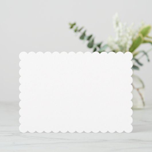 PRINT BESTELLING 7 x 5 inch kaart Geschulpte rand  (Staand voorkant)