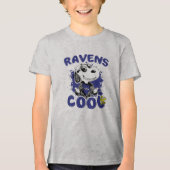 print character cool crows Tri-Blend shirt (Voorkant)