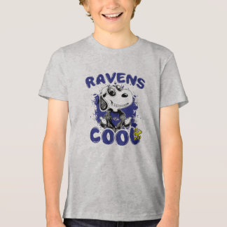 print character cool crows Tri-Blend shirt