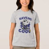print character cool crows Tri-Blend shirt (Voorkant)