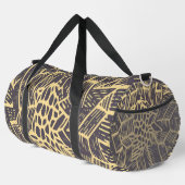Print Cut Naai Grote Duffel Bag Plunjezak (Rechterhoek)