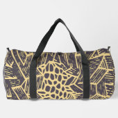 Print Cut Naai Grote Duffel Bag Plunjezak (Achterkant)