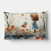 Print Cut Naai Kleine Accessoirezak Etui (Achterkant)