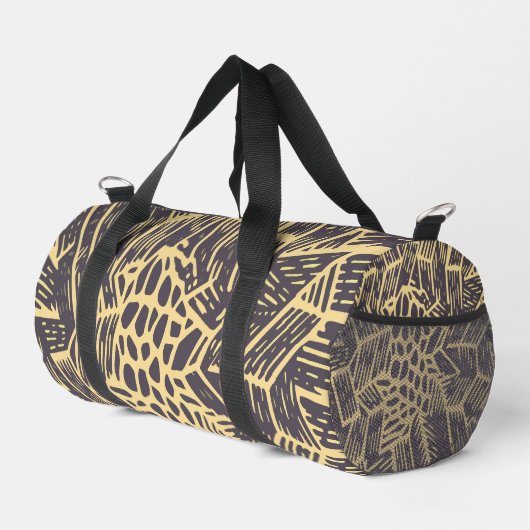 Print Cut Naai Kleine Duffel Tas (Rechterhoek)