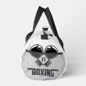 Print Cut Naai Kleine Duffel Tas (Rechts)