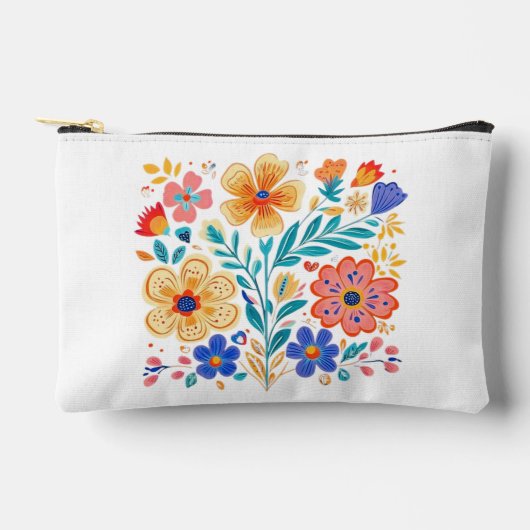 Print Cut Naaitas, Etnisch Ontwerp Etui (Voorkant)