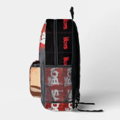 Print Cut naaitas Zaino de jongens Bedrukte Rugzak (Rechts)