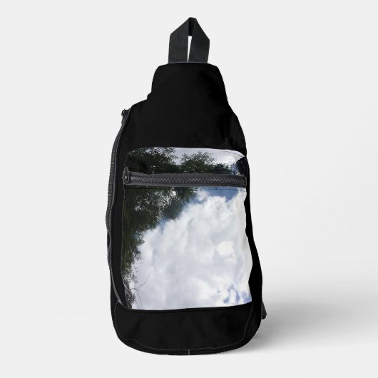 Print Cut Naaizak COOL ECO STIJL ONTWERP Sling Bag (Voorkant)