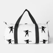 Print Cut Naaizak: Duffel Bag Vrouw Power. Plunjezak (Voorkant)