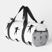 Print Cut Naaizak: Duffel Bag Vrouw Power. Plunjezak (Rechterhoek)