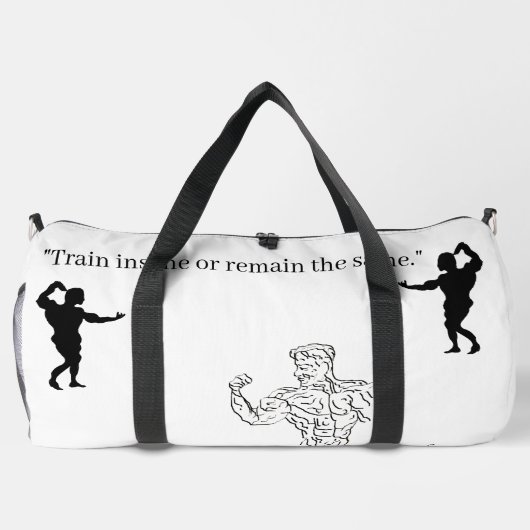 Print Cut Naaizak/Duffelzak ( Sterkte van het verm Plunjezak (Achterkant)