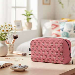 Print Cut Naaizak Harten Toilettasje