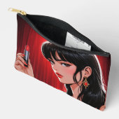 Print Cut Naaizak/Potlood hoesje Etui (Open)