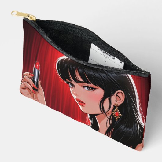 Print Cut Naaizak/Potlood hoesje Etui (Open)