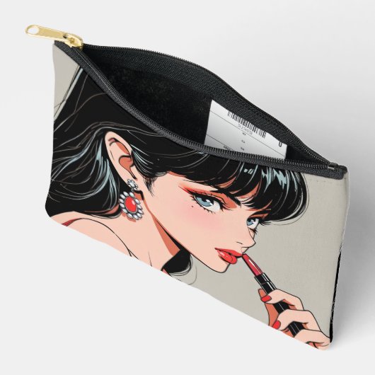 Print Cut Naaizak/Potlood hoesje Etui (Open)