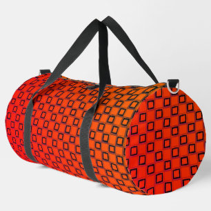 Print Cut Naaizak Sinaasappel zwart modern design Plunjezak