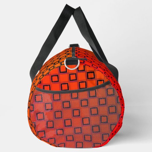 Print Cut Naaizak Sinaasappel zwart modern design Plunjezak (Rechts)