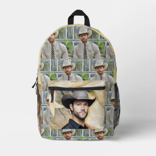 Print Cut Naaizak Walker Jared Padalecki Bedrukte Rugzak