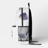Print Cut Sew Backpack - Are You Bored? Bedrukte Rugzak (Rechts)