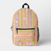 Print Cut Sew Backpack – Baby Joy & Creatures  Bedrukte Rugzak (Voorkant)