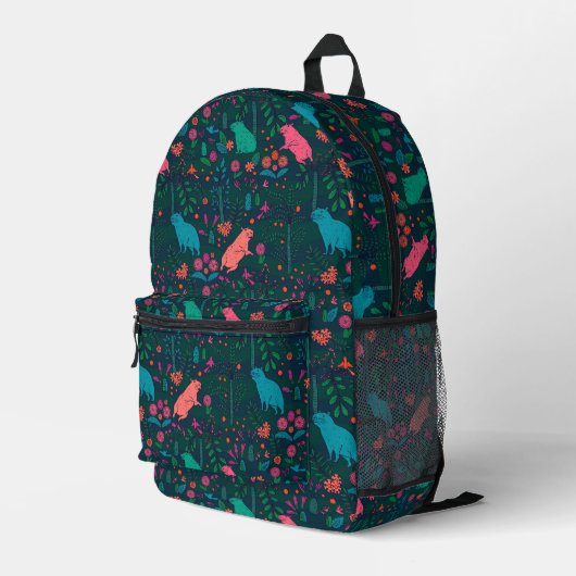 Print Cut Sew Bag Bedrukte Rugzak (Achterkant Hoek Rechts)