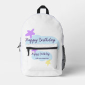 Print Cut Sew Bag Bedrukte Rugzak (Voorkant)