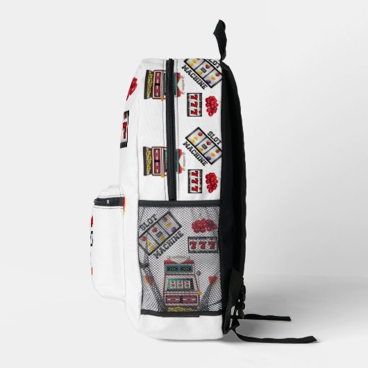 Print Cut Sew Bag Casino Bedrukte Rugzak (Rechts)
