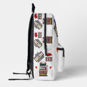 Print Cut Sew Bag Casino Bedrukte Rugzak (Links)