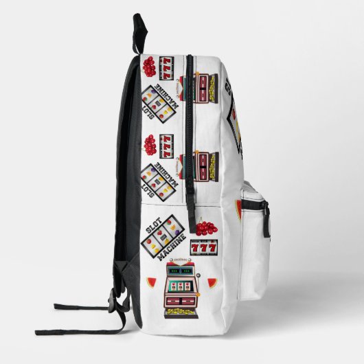 Print Cut Sew Bag Casino Bedrukte Rugzak (Links)