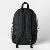 Print Cut Sew Bag Casino Bedrukte Rugzak (Achterkant)