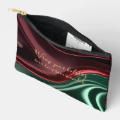 Print cut sew bag in stylish graphic etui (Open)