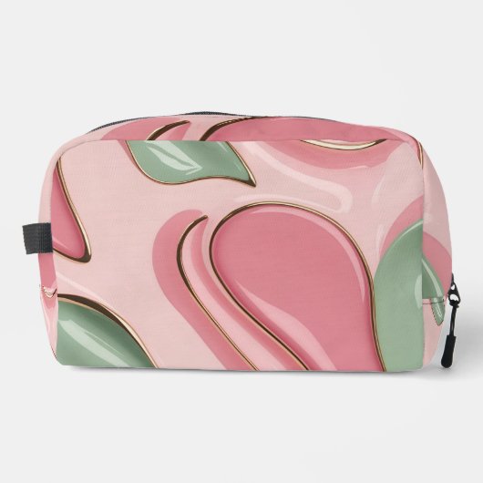 Print cut sew bag in stylish graphic toilettasje (Voorkant)