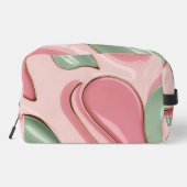 Print cut sew bag in stylish graphic toilettasje (Achterkant)