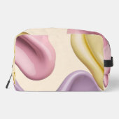 Print cut sew bag in stylish graphic toilettasje (Achterkant)