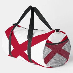 Print Cut Sew Bag met vlag van Alabama, Verenigde  Plunjezak