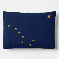 Print Cut Sew Bag met vlag van Alaska, Verenigde S