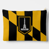 Print Cut Sew Bag met vlag van Baltimore, Verenigd Etui (Achterkant)