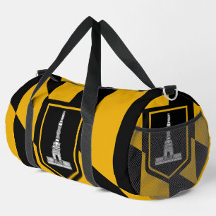 Print Cut Sew Bag met vlag van Baltimore, Verenigd Plunjezak