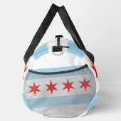 Print Cut Sew Bag met vlag van Chicago, Verenigde  Plunjezak (Rechts)
