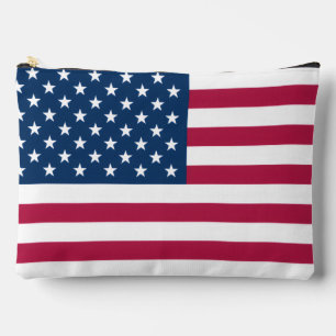Print Cut Sew Bag met vlag van de Verenigde Staten Etui