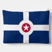 Print Cut Sew Bag met vlag van Indianapolis Etui (Achterkant)