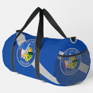 Print Cut Sew Bag met vlag van Las Vegas, Verenigd Plunjezak